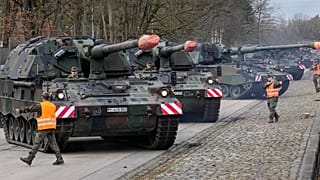 Военная техника готовится к отправке в Литву из Германии