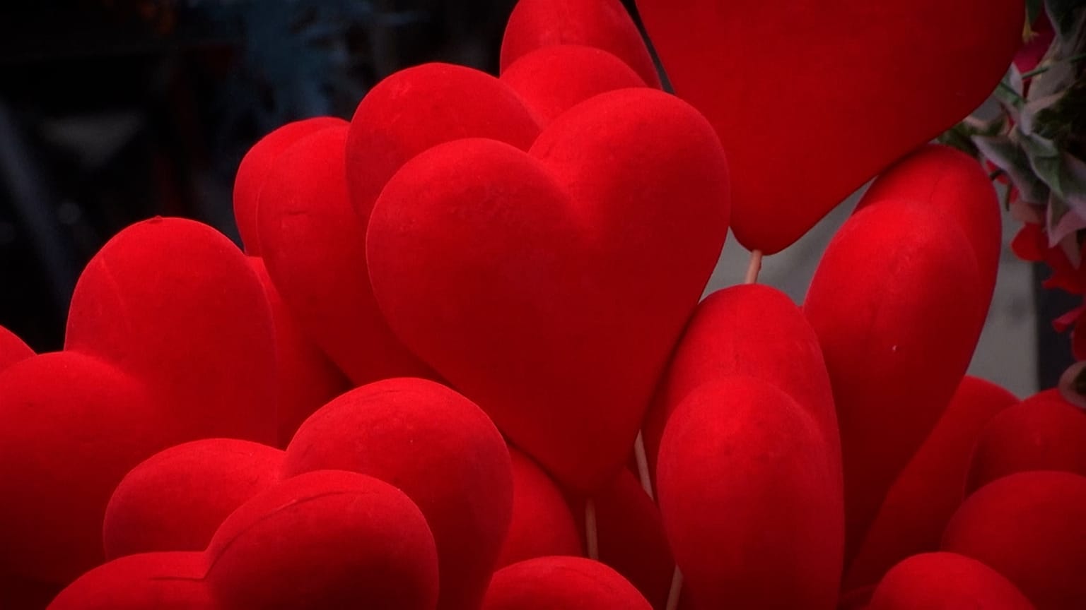 Eiffelturm und rote Rosen: Am Valentinstag besonders gefragt