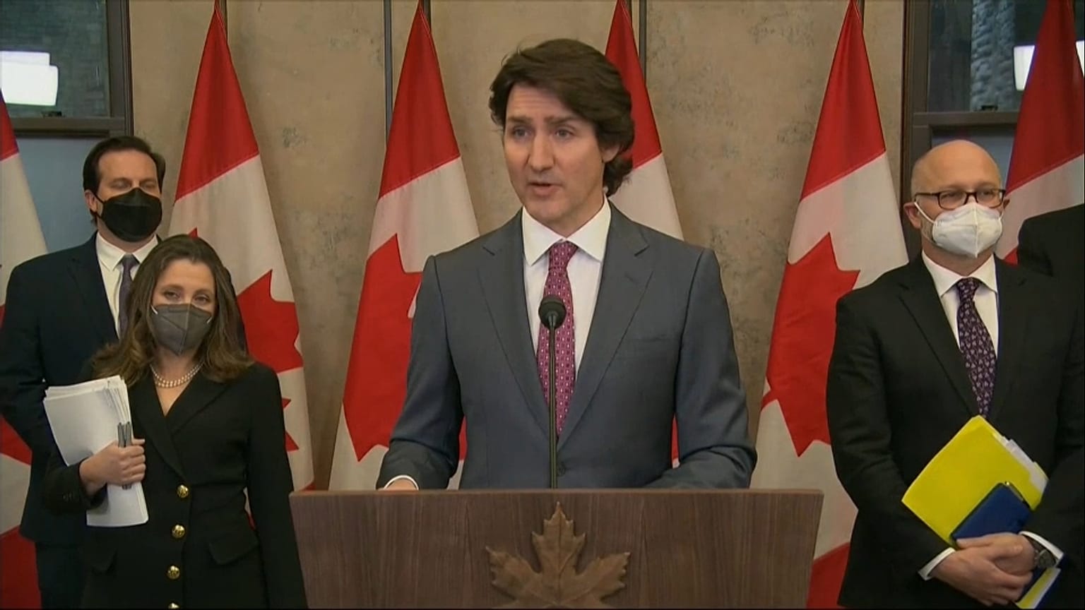 Trucker-Proteste in Kanada: Trudeau nutzt erstmals Notstandsgesetz