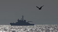 Archív kép: a Frontex Merikarhu nevű hajója az Égei-tengeren