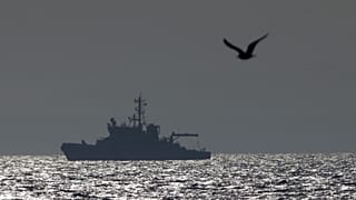 Archív kép: a Frontex Merikarhu nevű hajója az Égei-tengeren