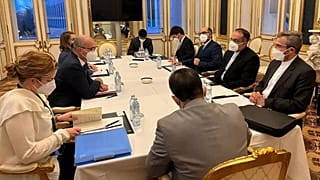 مذاکرات هیات مذاکره‌کننده ایران با مذاکره‌کنندگان اتحادیه اروپا و سه کشور اروپایی در وین