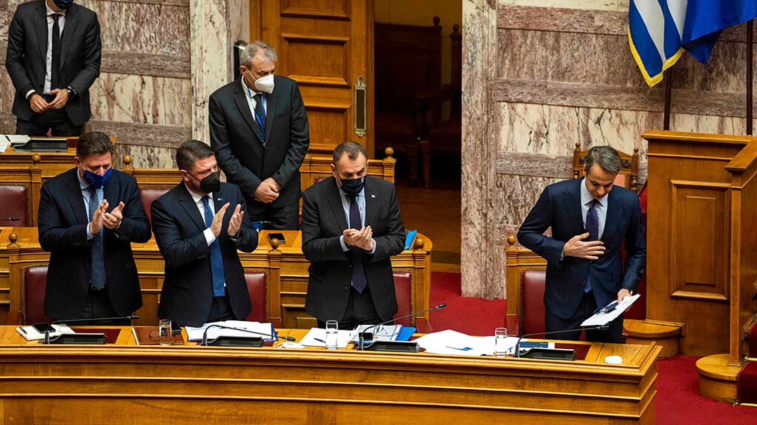 Κυριάκος Μητσοτάκης στη Βουλή