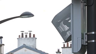 Eines der neuen akustischen Radargeräte in Paris