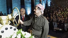 مسعود بارزانی و جلال طالبانی در سال ۲۰۰۹/پروژه نفت اربیل