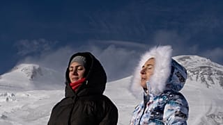 Эльбрус, снимок Андрея Бородулина 