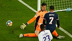 Kylian Mbappé lors du 8ème de finale face au Real Madrid (15/02/2022)