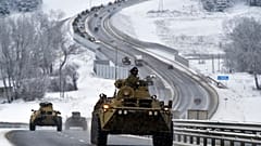 Ρωσικά στρατεύματα στην Κριμαία (φωτογραφία αρχείου)