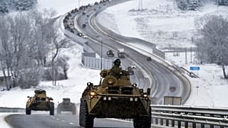 Ρωσικά στρατεύματα στην Κριμαία (φωτογραφία αρχείου)
