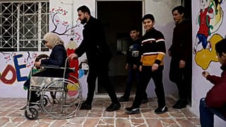 Das Amalouna-Zentrum für Menschen mit Behinderung in Ariha im Nordwesten Syriens