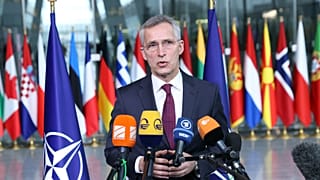 NATO Genel Sekreteri Jens Stoltenberg NATO Savunma Bakanları Toplantısı öncesi Brüksel’de basın açıklaması yaptı