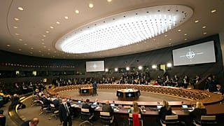 Réunion des ministres des Affaires étrangères des membres de l'OTAN à propos de la crise entre l'Ukraine et la Russie, le 16 février 2022