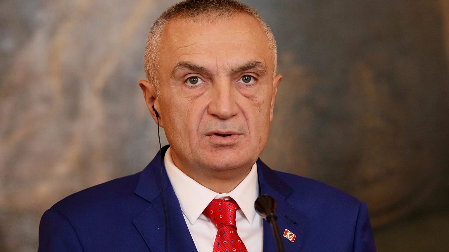 Ilir Meta has served as Albania's President since 2017.