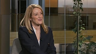 Roberta Metsola, az Európai Parlament elnöke 