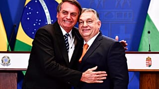 Bolsonaro e Orbán, em Budapeste