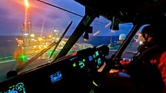 Dans un avion de recherche au large de Terre-Neuve, le 15 février 2022