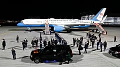 Η αντιπρόεδρος των ΗΠΑ Κάμαλα Χάρις καταφθάνει στο Μόναχο