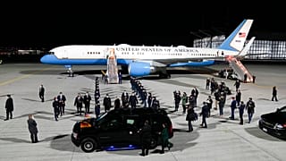 Η αντιπρόεδρος των ΗΠΑ Κάμαλα Χάρις καταφθάνει στο Μόναχο