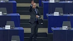 A bolgár képviselő az EP üléstermében: "ártatlan intés"