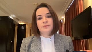 Svetlána Tichanóvskaja, oppositrice al regime bielorusso