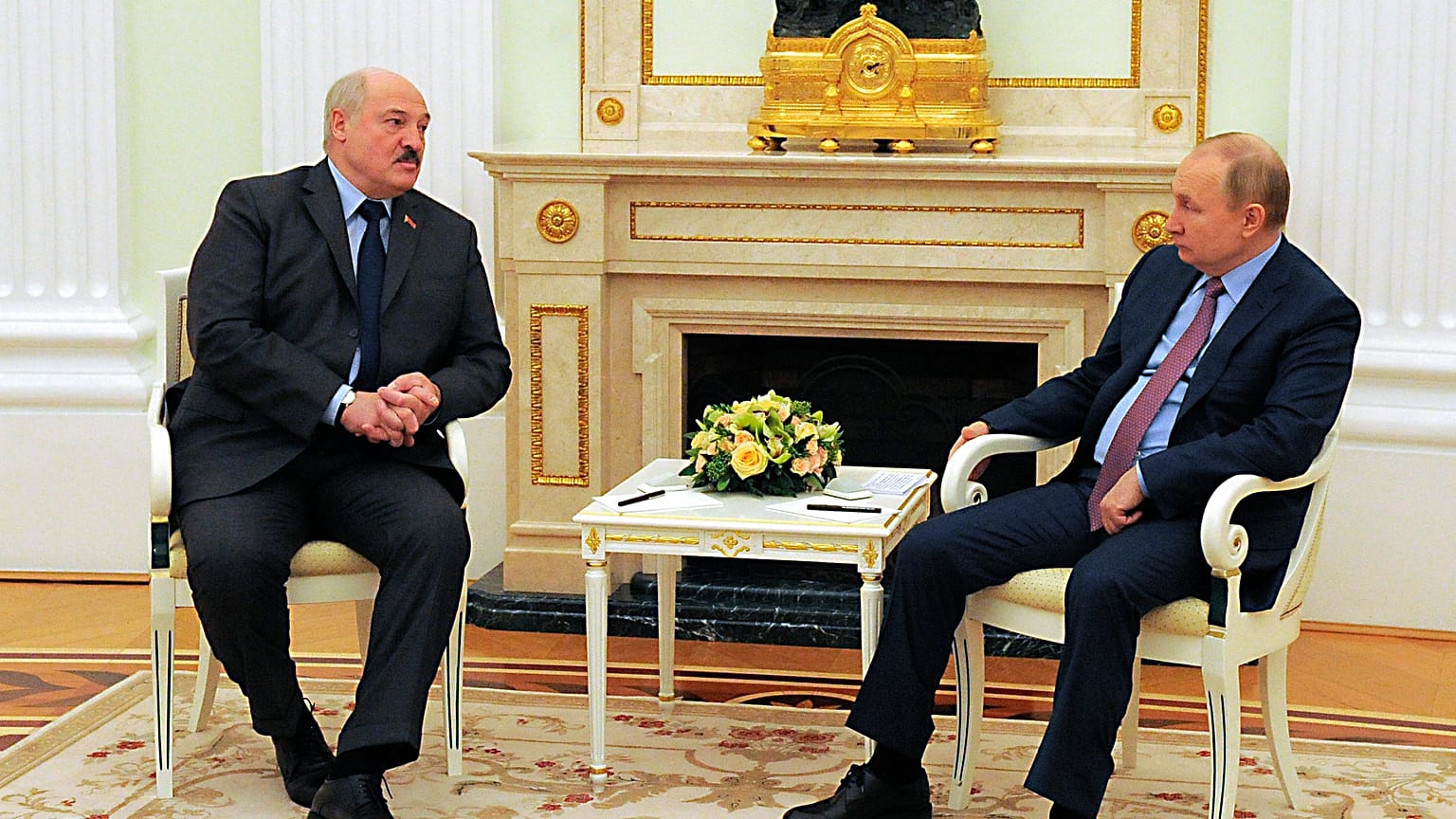 Putin ve Lukaşenko