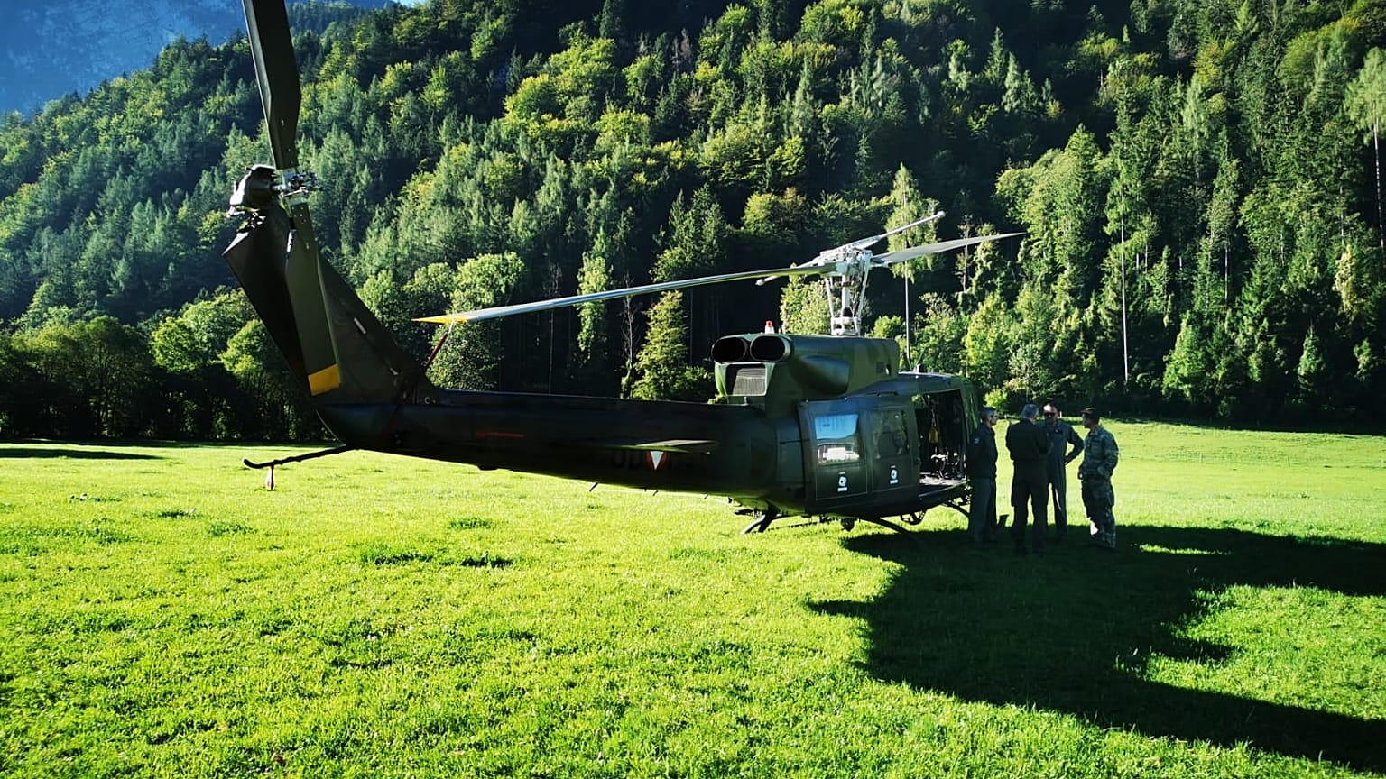 The Lamprechtsofen cave is located in the Leogang Mountains.