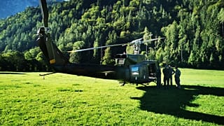 The Lamprechtsofen cave is located in the Leogang Mountains.
