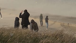Sturm Eunice tobt mit 133 km/h über Belgien und die Niederlande