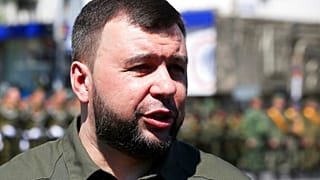 Ayrılıkçı Donetsk Halk Cumhuriyeti lideri Denis Puşilin