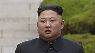 Kim Dzsongun egy 2019-es fotón (illusztráció)