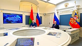 Sous la supervision de Vladimir Poutine, des manœuvres de ses forces stratégiques, notamment avec des tirs de missiles balistiques et de croisière, ont eu lieu samedi.