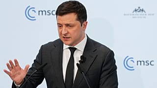 Volodymyr Zelensky em Munique