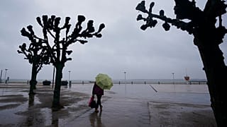 Sturm Zeynep in Travemünde