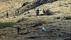 الجيش الجزائري خلال عملية تمشيط٫ أرشيف. 