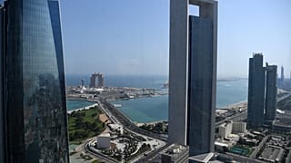 منظر عام للعاصمة الإماراتية، أبو ظبي