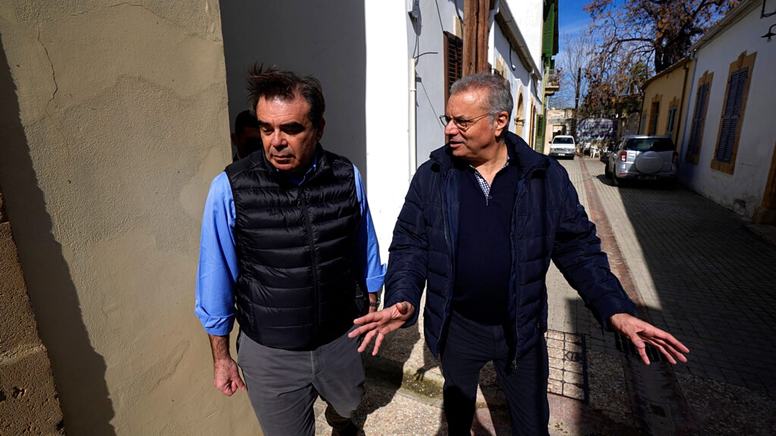 Μαργαρίτης Σχοινάς και Νίκος Νουρής στην Κύπρο