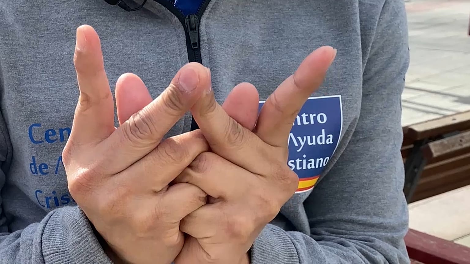 Un membre repenti du gang "Latin Kings" à Madrid, février 2022