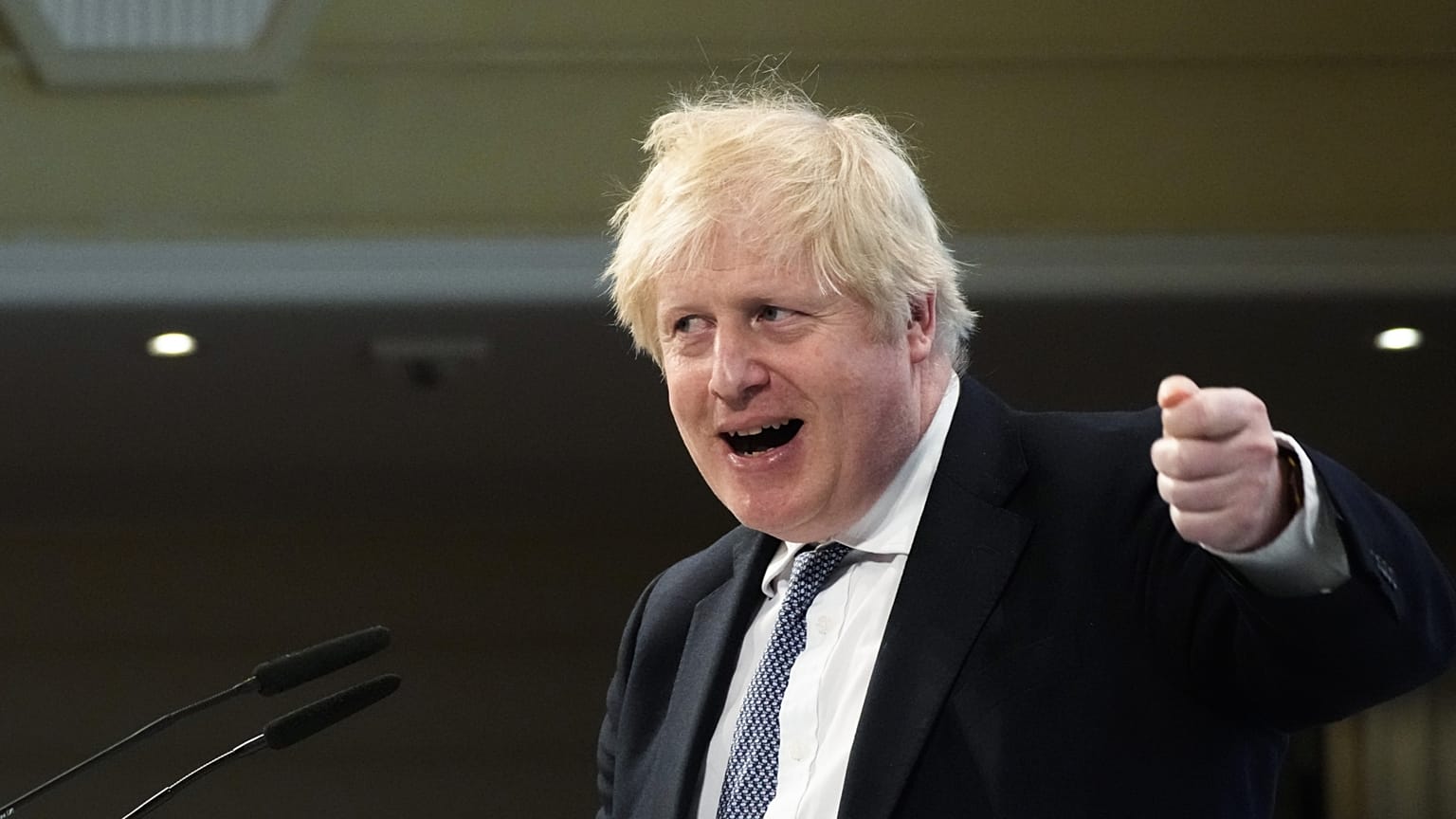 Boris Johnson a müncheni biztonságpolitikai konferencián