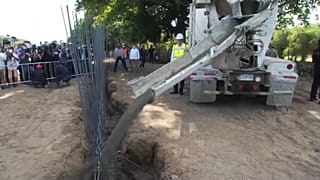 Primi lavori per il muro al confine tra Repubblica Dominicana e Haiti