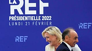 Rechtsextreme Widersacher: Marine Le Pen und Eric Zemmour
