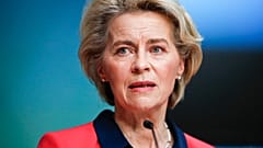 European Commission President Ursula von der Leyen in Brussels, 18th February 2022