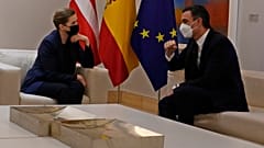 İspanya Başbakanı Pedro Sanchez, Danimarkalı mevkidaşı Mette Frederiksen'le Madrid'de bir araya geldi