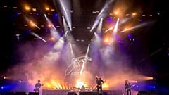 A brit Catfish and the Bottleman rockzenekar koncertje a 27. Sziget fesztiválon az óbudai Hajógyári-szigeten 2019. augusztus 12-én