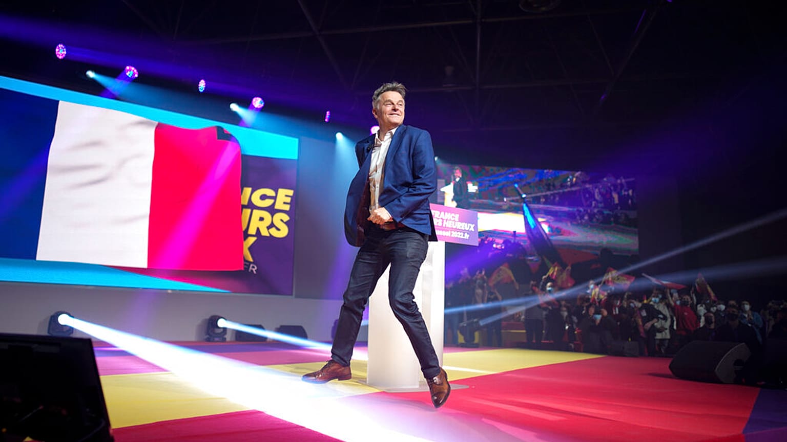 Fabien Roussel à Marseille, le 6 février 2022