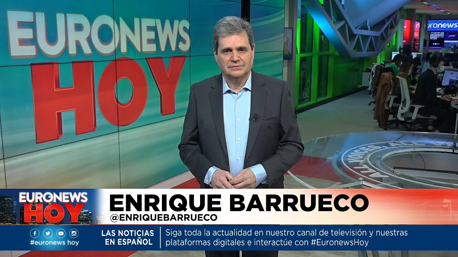 Las claves del día en veinte minutos presentas por Enrique Barrueco