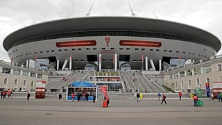 Le stade de Saint Pétersbourg, Russie, photo du 24 juin 2017