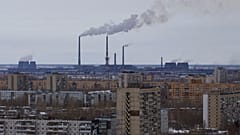 Rusya'nın Togliatti şehrindeki Avtovaz otomobil fabrikası