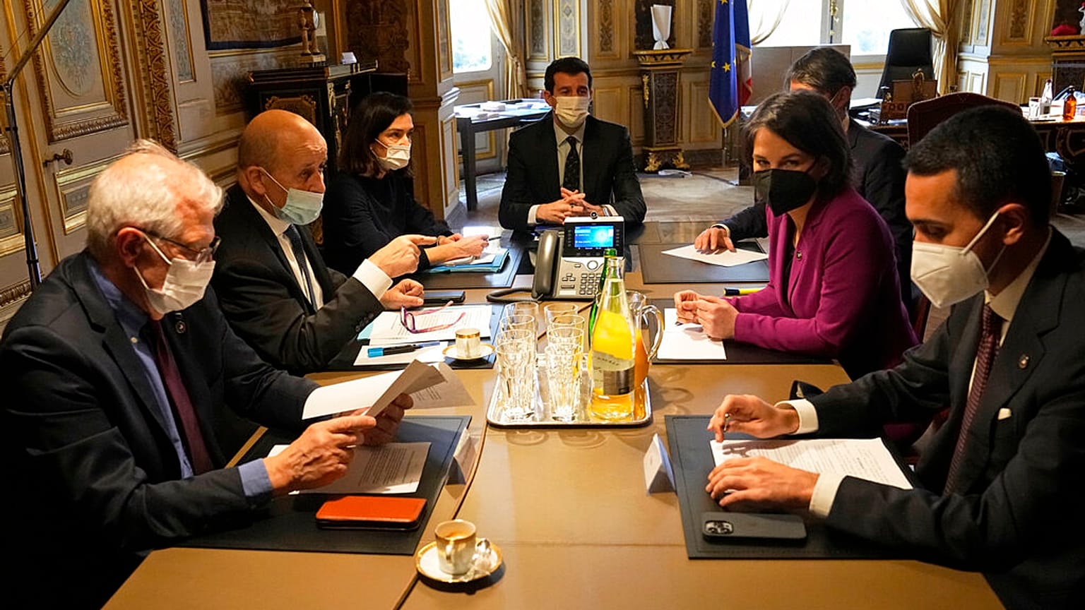 Consiglio europeo dei Ministri degli Esteri a Parigi