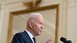 US-Präsident Joe Biden während seiner Rede