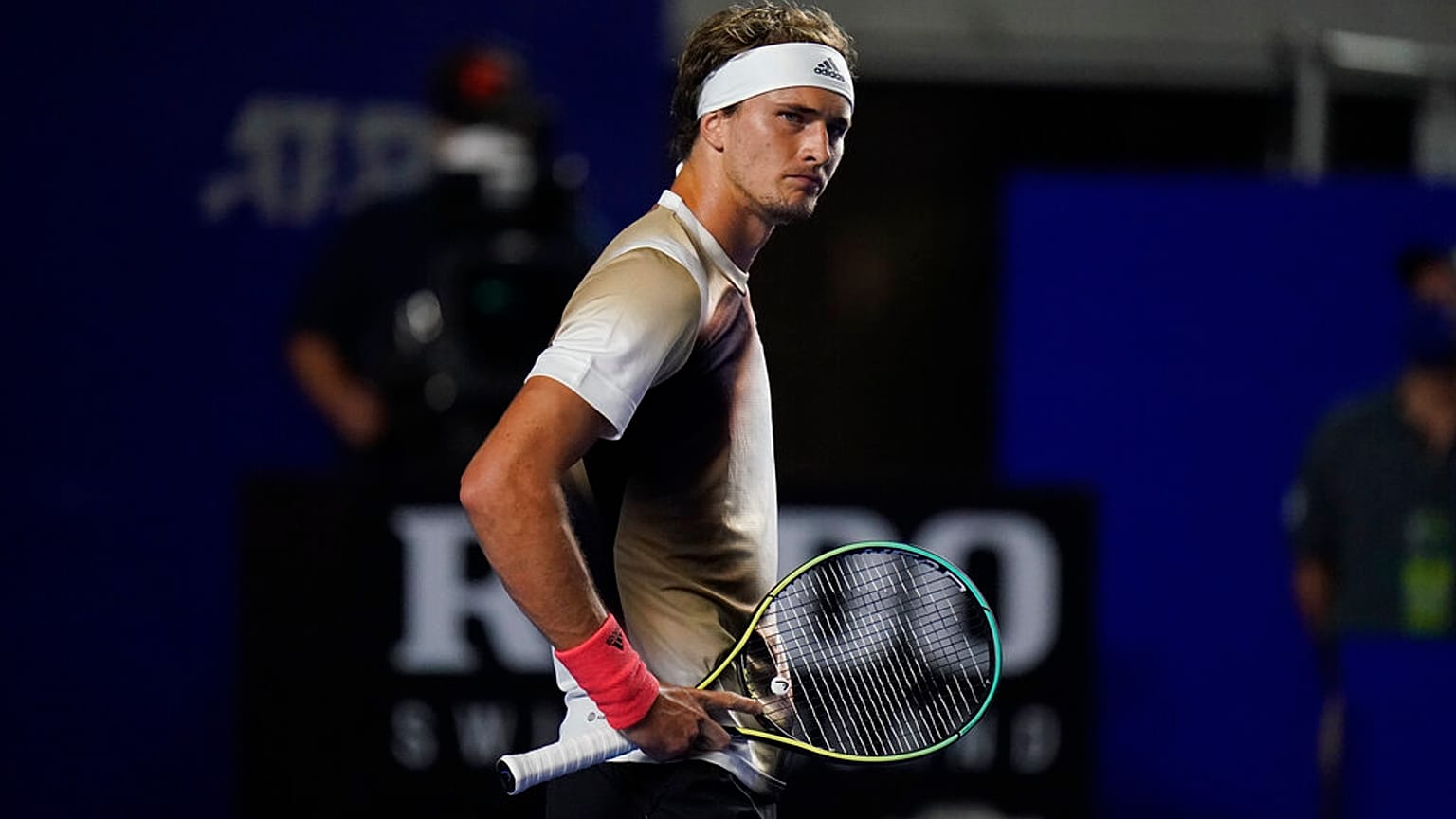 Alexander Zverev hat bei den Mexican Open in Acapulco überreagiert